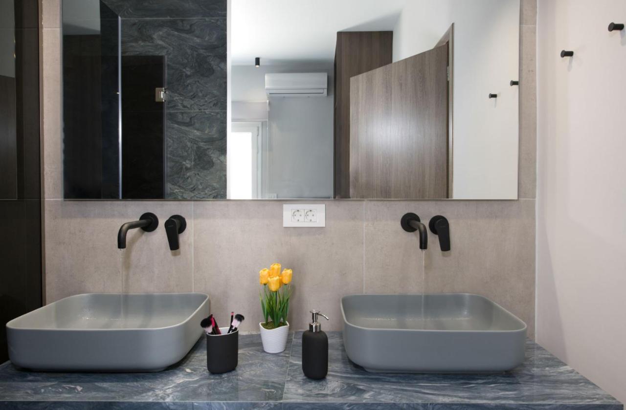 Luxury Villa Eva-Mari With Jacuzzi, 50M From The Beach Σταλός Εξωτερικό φωτογραφία