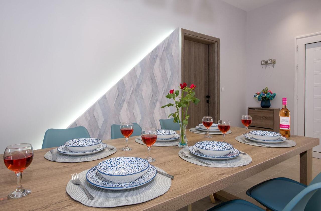 Luxury Villa Eva-Mari With Jacuzzi, 50M From The Beach Σταλός Εξωτερικό φωτογραφία