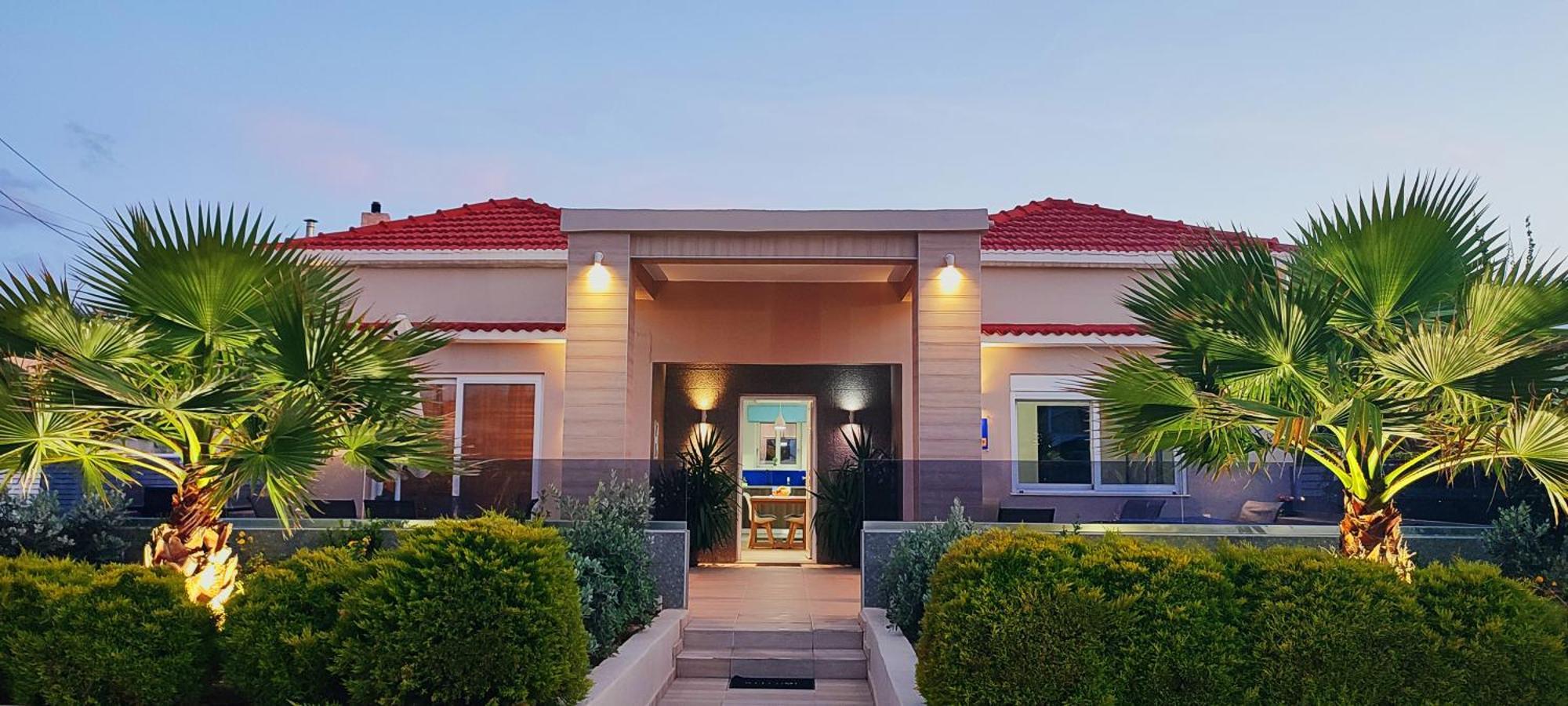 Luxury Villa Eva-Mari With Jacuzzi, 50M From The Beach Σταλός Εξωτερικό φωτογραφία